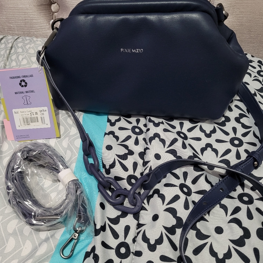 Pixie mood navy blue bag